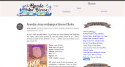 Desktop Screenshot of mundodoslivros.com